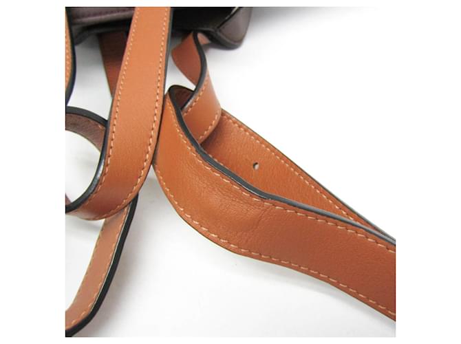 Borsa a mano Loewe Hammock Small per donne Marrone Viola scuro Cammello - vista 14