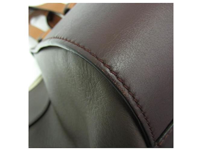 Borsa a mano Loewe Hammock Small per donne Marrone Viola scuro Cammello - vista 7