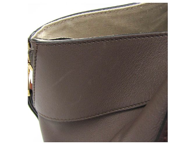 Borsa a mano Loewe Hammock Small per donne Marrone Viola scuro Cammello - vista 9