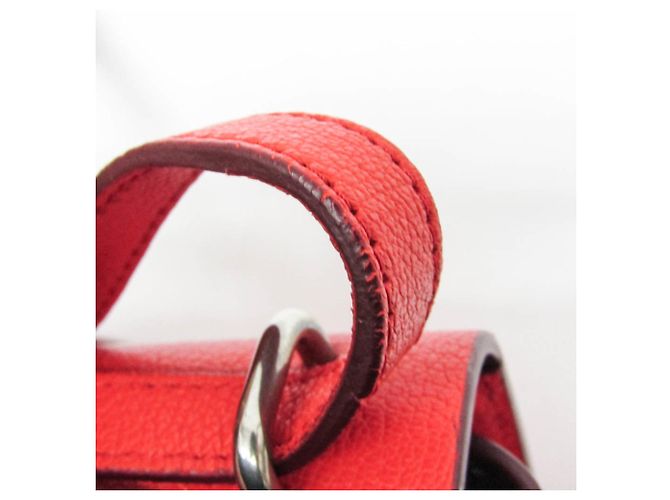 Borsa a spalla in pelle da donna D-ring di Burberry Rosso - vista 11