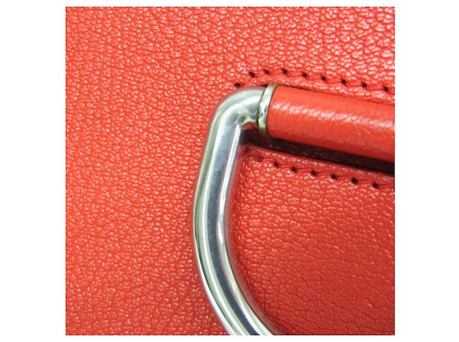 Borsa a spalla in pelle da donna D-ring di Burberry Rosso - vista 14