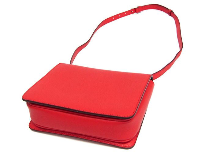 Borsa a spalla in pelle da donna D-ring di Burberry Rosso - vista 2