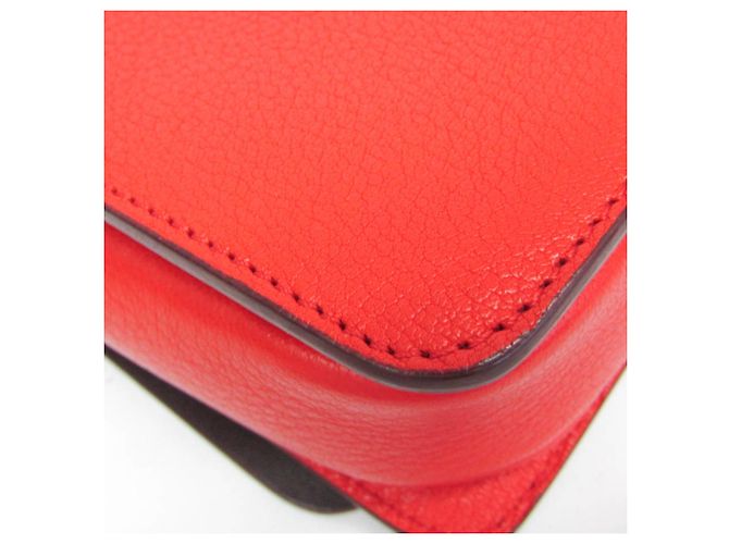 Borsa a spalla in pelle da donna D-ring di Burberry Rosso - vista 4