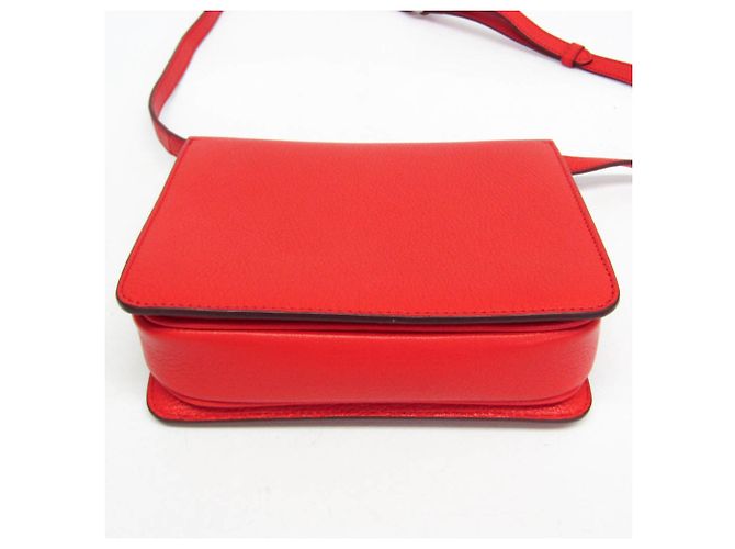 Borsa a spalla in pelle da donna D-ring di Burberry Rosso - vista 6
