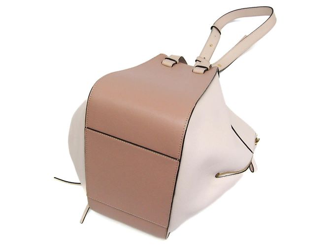 Borsa a mano in pelle Hammock Small di Loewe Rosa Beige - vista 2