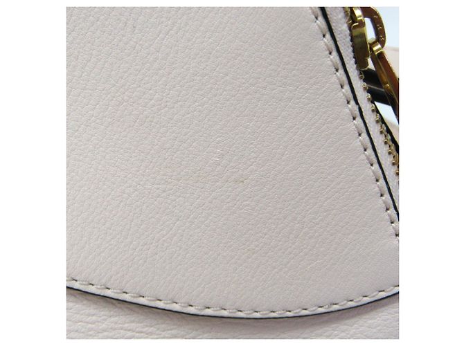 Borsa a mano in pelle Hammock Small di Loewe Rosa Beige - vista 8