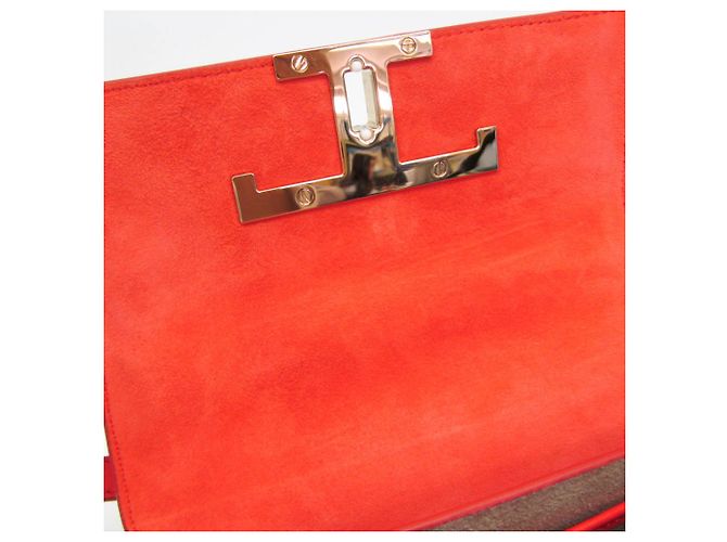 Borsa in pelle da donna Tod's T Timeless Rosso - vista 14