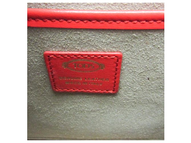 Borsa in pelle da donna Tod's T Timeless Rosso - vista 17