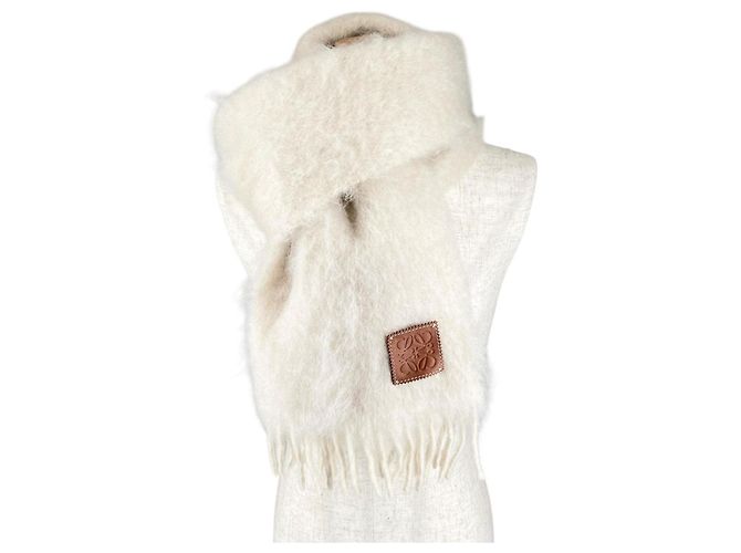 Stola in Mohair e Lana Loewe Crudo - vista 2