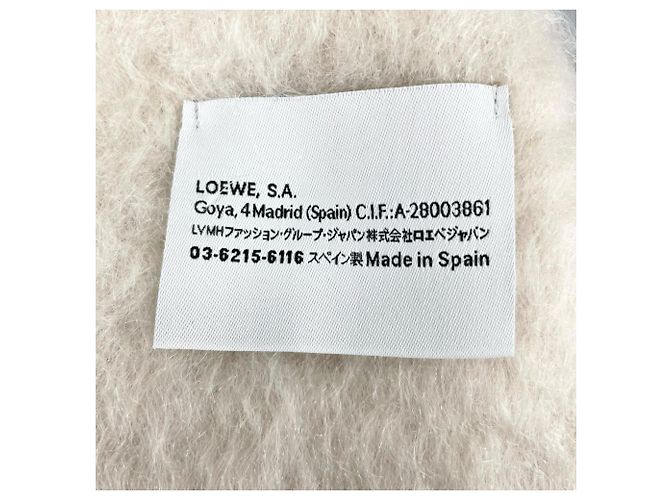 Stola in Mohair e Lana Loewe Crudo - vista 6