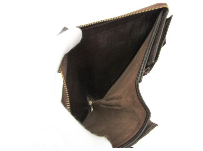 Hermès Charlie Reisetasche Lang Wallet Dunkelbraun - Ansicht 16