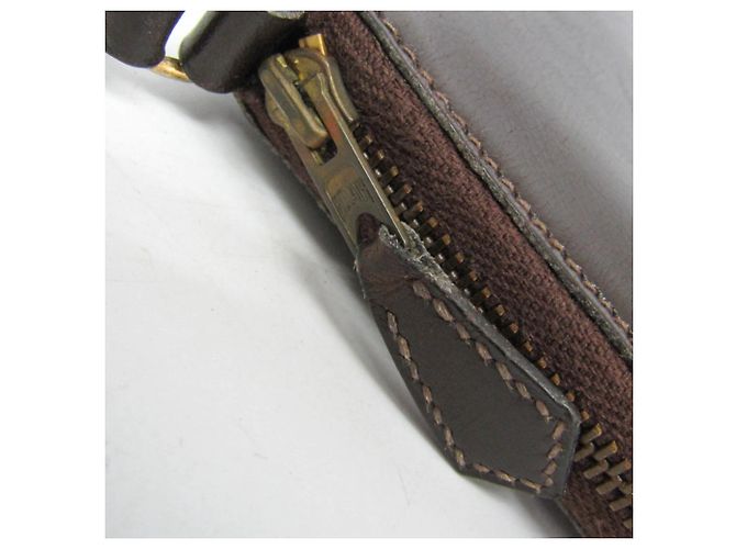 Hermès Charlie Reisetasche Lang Wallet Dunkelbraun - Ansicht 6