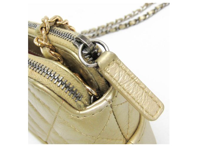 Borsa a Spalla Chanel Gabriel Chain A94505 D'oro - vue 11