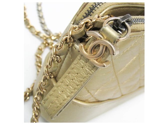 Borsa a Spalla Chanel Gabriel Chain A94505 D'oro - vue 13