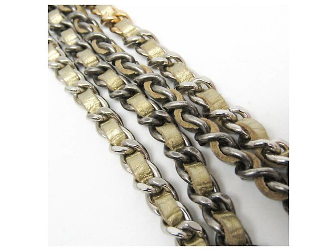Borsa a Spalla Chanel Gabriel Chain A94505 D'oro - vue 14