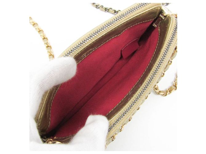 Borsa a Spalla Chanel Gabriel Chain A94505 D'oro - vue 3