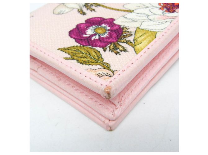 Mini billetera de papel Gucci 391446 Rosa - vista 5