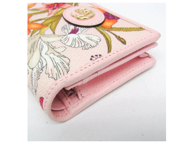 Mini billetera de papel Gucci 391446 Rosa - vista 9