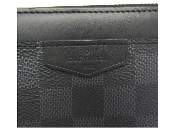 Louis Vuitton Damier Graphite Zippy Dragon Long Wallet Black - view 11