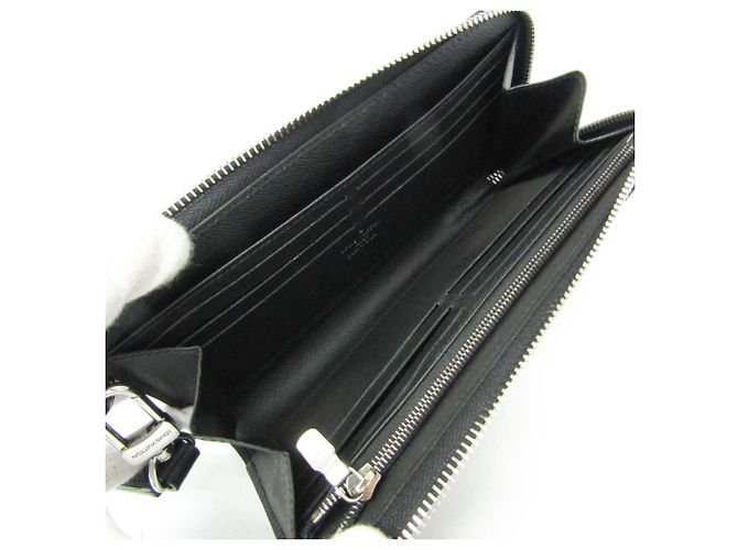 Louis Vuitton Damier Graphite Zippy Dragon Long Wallet Black - view 3