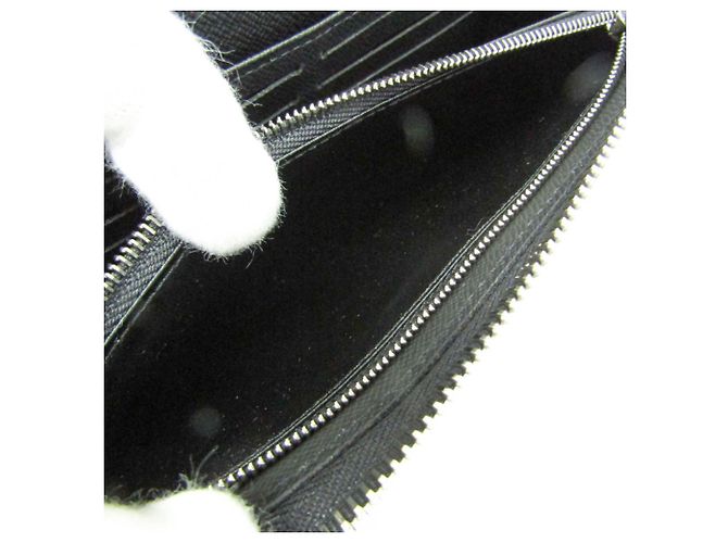 Louis Vuitton Damier Graphite Zippy Dragon Long Wallet Black - view 4