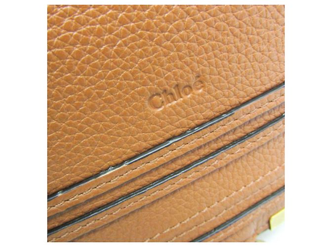 Borsa Marcie Basket di Chloé Marrone - vista 17