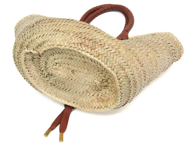 Borsa Marcie Basket di Chloé Marrone - vista 3