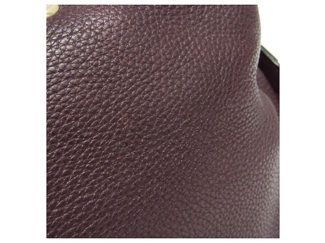 Borsa in pelle da donna Gucci Bamboo 353124 Bordò - vista 11