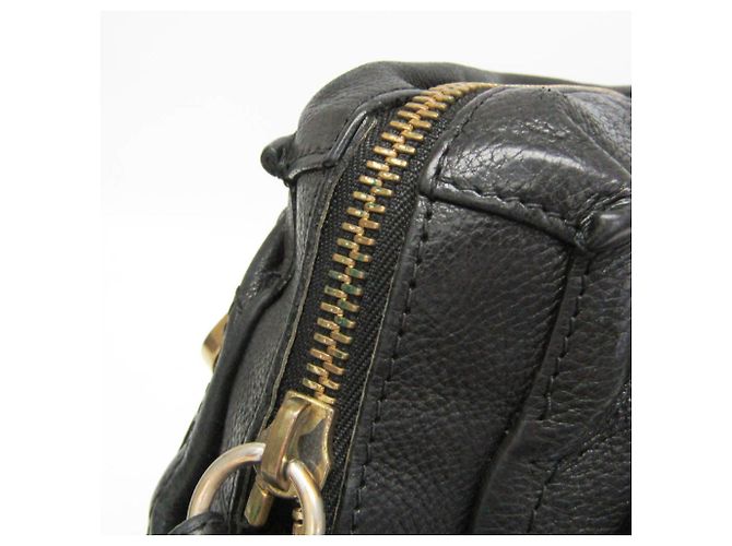 Borsa in pelle Chloé Paraty Grande per donne Nero - vista 12