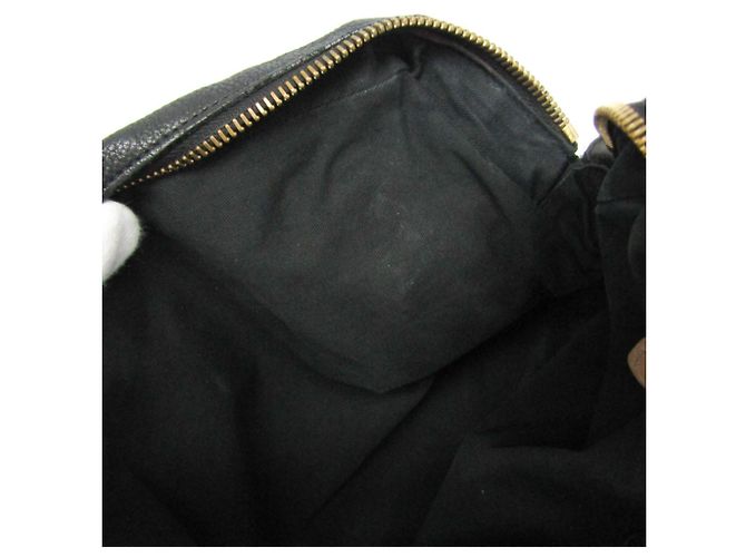 Borsa in pelle Chloé Paraty Grande per donne Nero - vista 14
