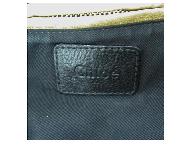 Borsa in pelle Chloé Paraty Grande per donne Nero - vista 16