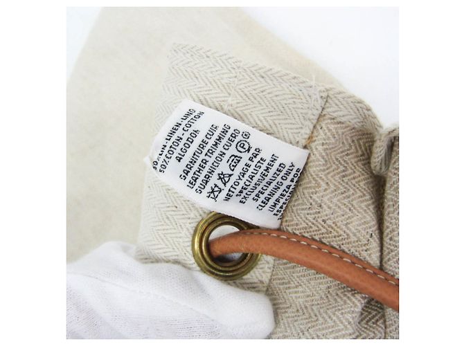 Hermès Borsa a Spalla Donna Hermes Aline GM Marrone Bianco sporco - vista 17