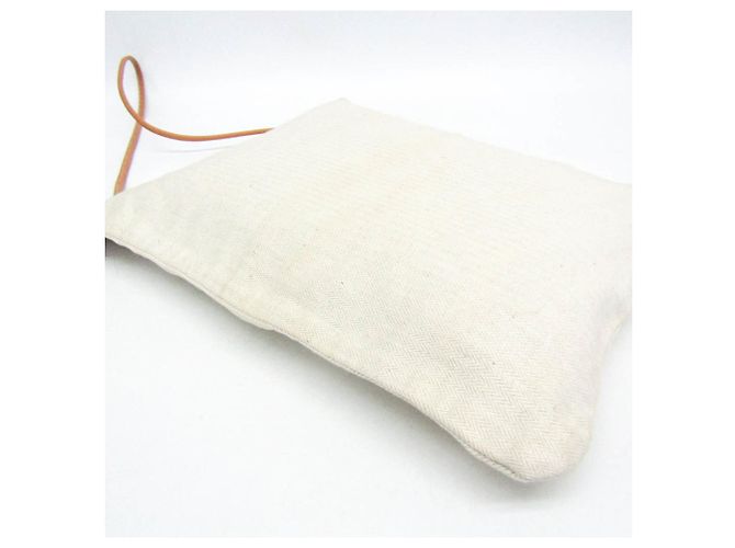Hermès Borsa a Spalla Donna Hermes Aline GM Marrone Bianco sporco - vista 5