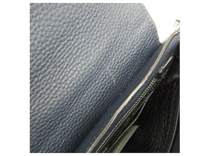 Borsa a tracolla in pelle da uomo Prada Blu navy - vista 15