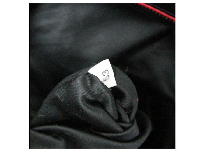 Borsa a spalla in pelle nera Miu Miu RR1917 Nero - vista 15
