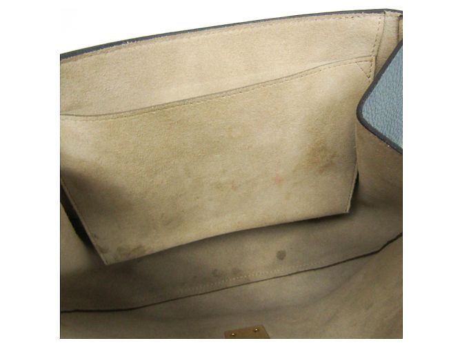 Borsa a spalla in pelle Chloé Drew per donne Blu chiaro - vista 14