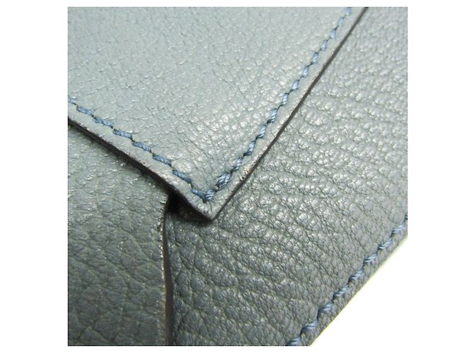 Borsa a spalla in pelle Chloé Drew per donne Blu chiaro - vista 9