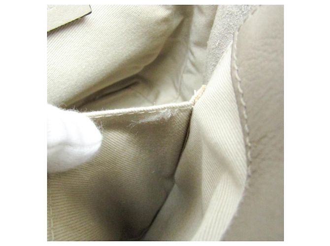 Zaino in pelle e suede da donna Chloé Faye Grigio - vista 14