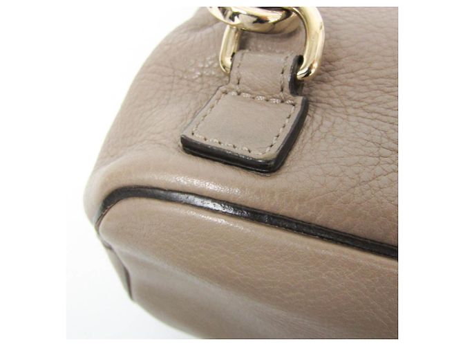 Zaino in pelle e suede da donna Chloé Faye Grigio - vista 5