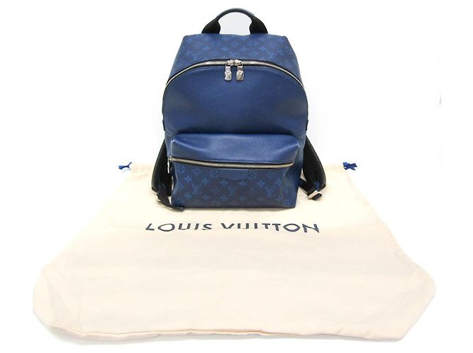 Louis Vuitton Taigarama Discovery Rucksack Blau - Ansicht 2