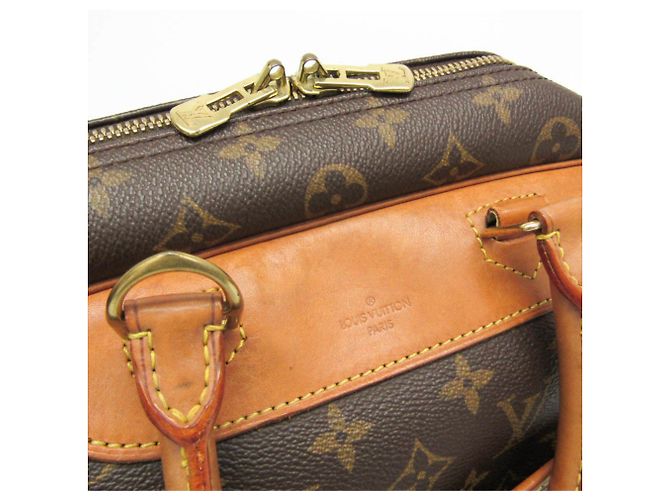 Borsa Deauville Monogram Louis Vuitton Monogramma - vista 7