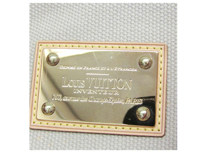 Louis Vuitton Antigua Cabas MM Tasche Rot Beige - Ansicht 12
