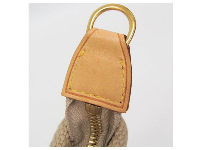 Louis Vuitton Antigua Cabas MM Tasche Rot Beige - Ansicht 9