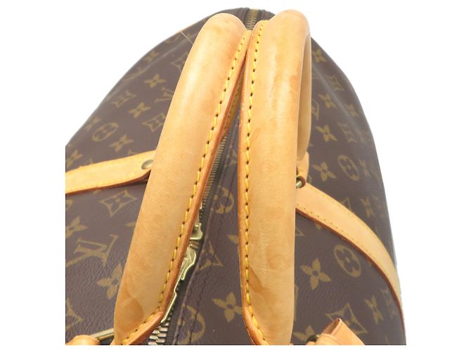 Borsa Boston Keepall Bandoulière 55 Louis Vuitton Marrone - vista 5