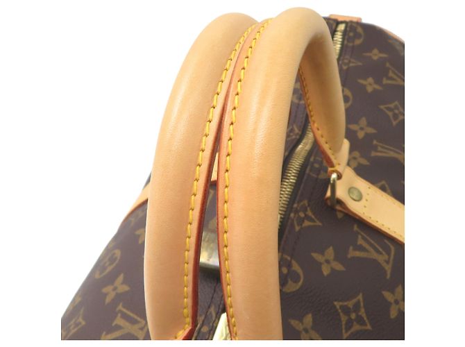 Borsa Boston Keepall Bandoulière 50 Louis Vuitton Marrone - vista 5