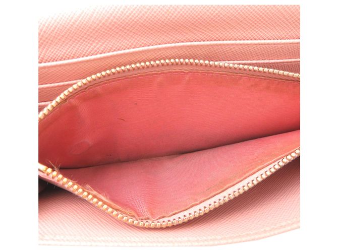 Saffiano Portafoglio Lungo Donna Prada 1MH132 Rosa - vista 7