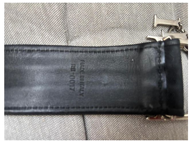Christian Dior Monogram Oblique Canvas Gürtel Schwarz - Ansicht 7