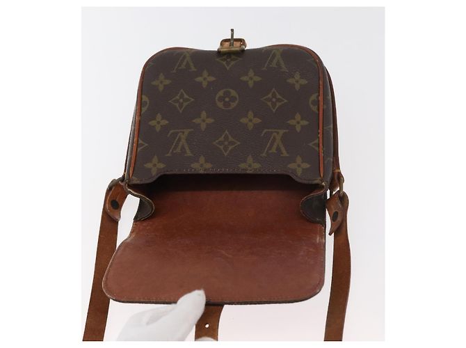 LOUIS VUITTON Borsa a Spalla Monogram Cartouchiere PM M51254 LV Auth 175072 Monogramma - vista 11