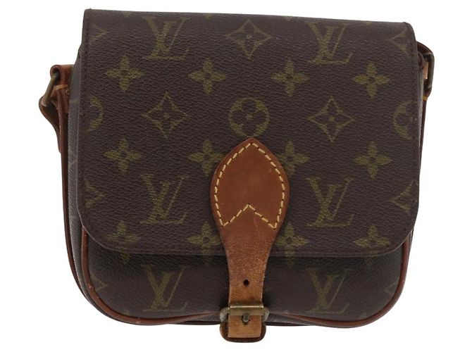 LOUIS VUITTON Borsa a Spalla Monogram Cartouchiere PM M51254 LV Auth 175072 Monogramma - vista 13
