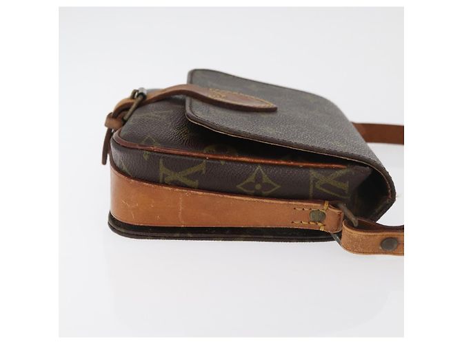LOUIS VUITTON Borsa a Spalla Monogram Cartouchiere PM M51254 LV Auth 175072 Monogramma - vista 3